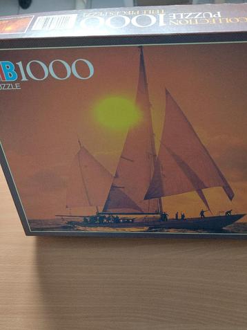 Puzzle MB 1000 pièces, Enlèvement ou Envoi, 500 à 1500 pièces, Neuf, Puzzle