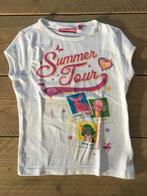 STONES & BONES, wit t-shirt "summer tour" 134, Ophalen of Verzenden, Stones and bones, Meisje, Shirt of Longsleeve