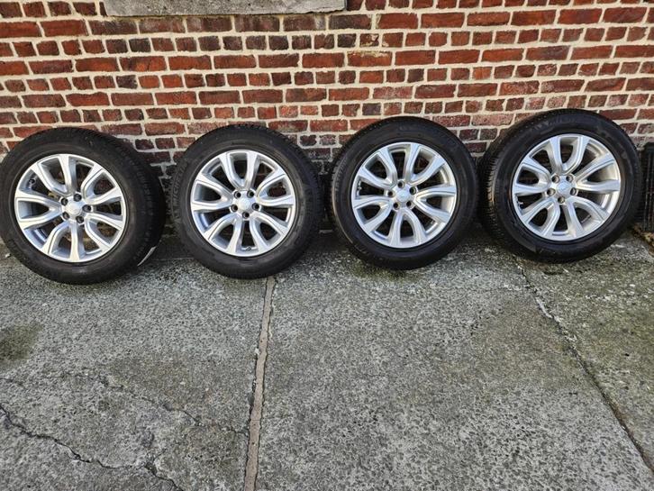 4 jantes land rover EVOQUE Range rover 18 " ), Auto-onderdelen, Banden en Velgen, Banden en Velgen, All Season, 18 inch, Gebruikt