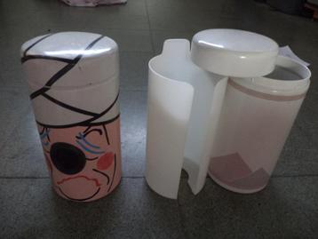 BRABANTIA : doekjes doos en 3 voorraaddozen beschikbaar voor biedingen