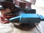 bandschuurmachine Black en Decker + 3 extra schuurbanden, Ophalen of Verzenden, Gebruikt, Bandschuurmachine