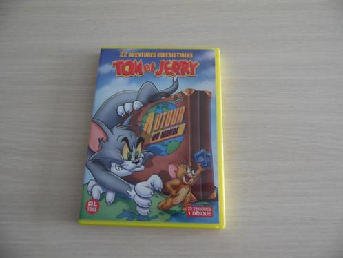 TOM EN JERRY DE BESTE ACHTERVOLGINGEN!, Cd's en Dvd's, Dvd's | Tekenfilms en Animatie, Zo goed als nieuw, Amerikaans, Tekenfilm