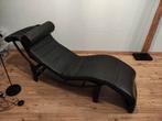 ligzetel in leder, Huis en Inrichting, Ophalen, Gebruikt