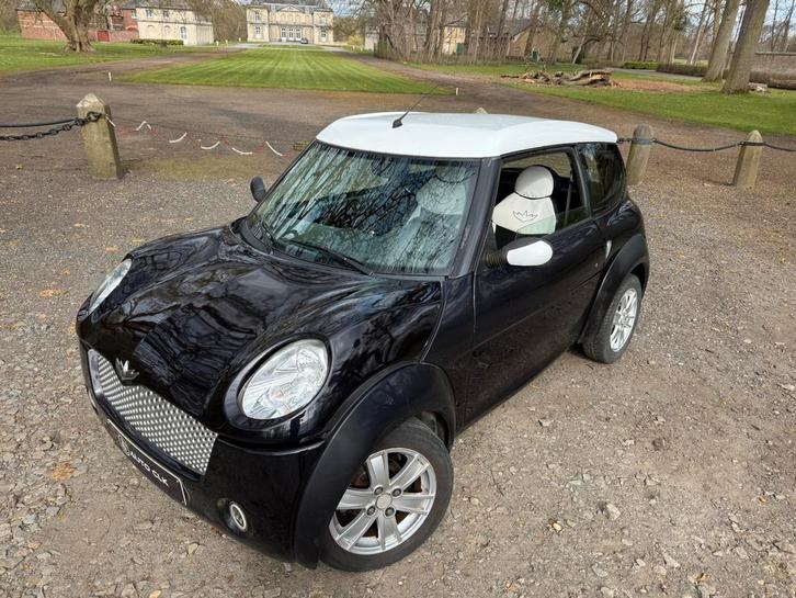 Chatenet CH26 2010 Diesel AUTOMAAT Bluetooth Geen Rijbewijs, Auto's, Aixam, Particulier, Te koop, Diesel, Automaat, Blauw, Leder