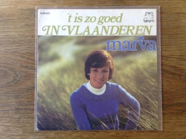 single marva, CD & DVD, Vinyles Singles, Single, En néerlandais, 7 pouces, Enlèvement ou Envoi