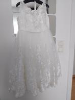 Witte kleedje voor 5 jarige, Kleding | Dames, Trouwkleding en Trouwaccessoires, Bruidsmeisjeskleding, Wit, Zo goed als nieuw, Ophalen