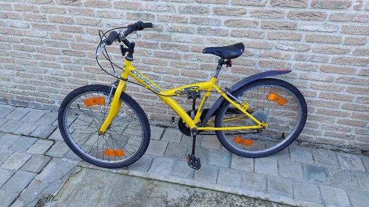 Jongensfiets 24inch, Vélos & Vélomoteurs, Vélos | BMX & Freestyle, Utilisé, 24 pouces ou plus, Enlèvement