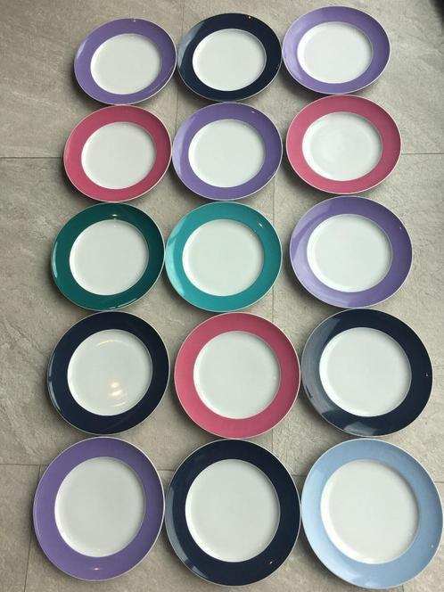 Koffieservies 12 Pers/Thomas Sunny Day/ Als nieuw!, Verzamelen, Porselein, Kristal en Bestek, Zo goed als nieuw, Compleet servies