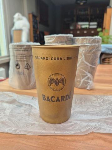Bacardi metalen bekers  beschikbaar voor biedingen