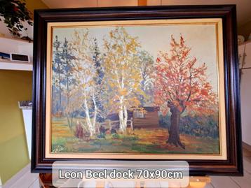 Schilderijen Leon Beel (Latemse school) beschikbaar voor biedingen