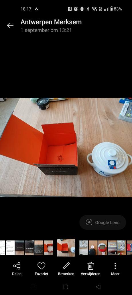 Le creuset cocotte Star War rd2d2 Limited edition, Huis en Inrichting, Keuken | Potten en Pannen, Ophalen