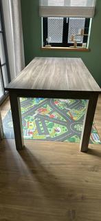 Eettafel, Huis en Inrichting, Tafels | Eettafels, Ophalen, Gebruikt, Rechthoekig, Overige houtsoorten