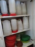 Drinkbakken, Ophalen, Gebruikt, Drinken en Voederen