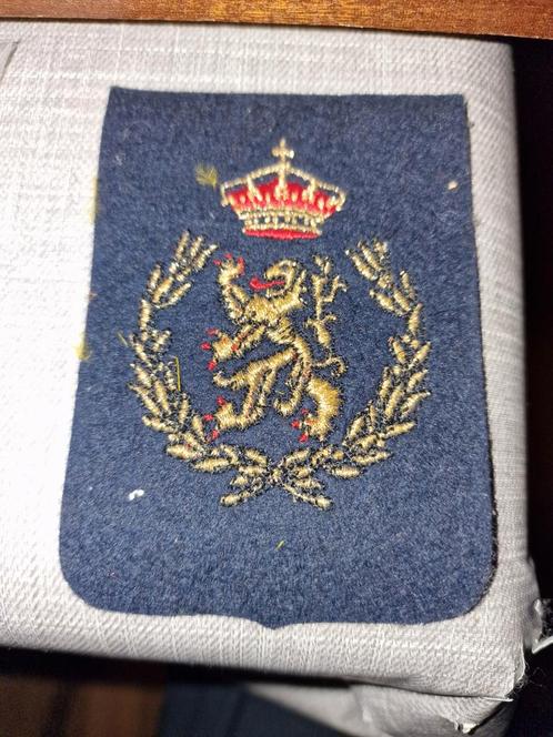 Belgische congo veteraan patch (B), Verzamelen, Militaria | Algemeen, Landmacht, Embleem of Badge, Ophalen of Verzenden