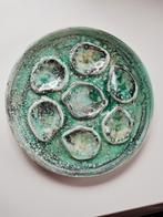 6 oesterborden, Huis en Inrichting, Keramiek, Ophalen of Verzenden, Zo goed als nieuw, Bord(en)