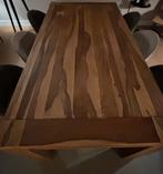 Table en bois sheesham massif, très bon état, Maison & Meubles, Enlèvement, Comme neuf