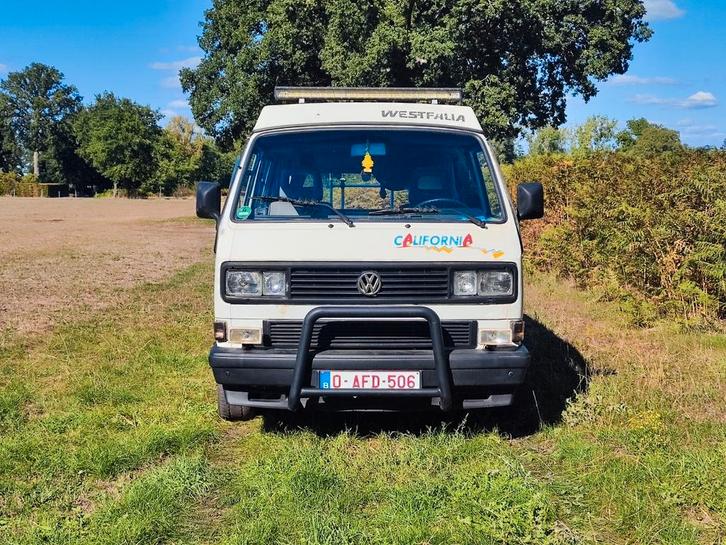Volkswagen T3 1.6TD Westafalia Joker/California, Caravans en Kamperen, Mobilhomes, Particulier, Volkswagen, Diesel, Boiler, Douche