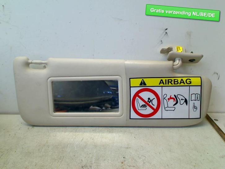 ZONNEKLEP RECHTS Fiat 500 (312) (01-2007/12-2012), Auto-onderdelen, Interieur en Bekleding, Fiat, Gebruikt