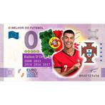 0 Euro Souvenir Biljet Cristiano Ronaldo in KLEUR, Postzegels en Munten, Bankbiljetten | Europa | Eurobiljetten, Ophalen of Verzenden