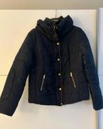 Lola & Liza donkerblauwe jas met kap, Maat 46/48 (XL) of groter, Ophalen of Verzenden, Zo goed als nieuw, Blauw