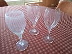 3 verres Val Saint Lambert - Héritage, Ophalen of Verzenden