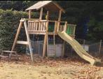 Speeltuig met glijbaan en schommel, Kinderen en Baby's, Speelgoed | Buiten | Speeltoestellen, Ophalen, Gebruikt, Glijbaan
