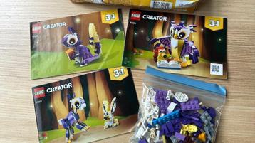 Lego Creator 31125, complet, Enlèvement ou Envoi, Utilisé, Ensemble complet, Lego