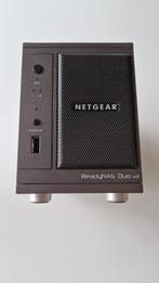 NETGEAR ReadyNAS DUO V2 zonder harde schijven NIEUWSTAAT, Ophalen of Verzenden, Zo goed als nieuw