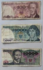 Poolse bankbiljetten, Postzegels en Munten, Ophalen of Verzenden, Polen