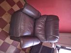 Elektrische relaxfauteuil, Huis en Inrichting, Fauteuils, Ophalen, Gebruikt, Leer
