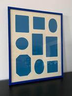 Cadre bleu 30,5 x 24,5 cm, Maison & Meubles, Comme neuf, Synthétique, Moins de 50 cm, Moins de 50 cm