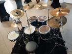 Pearl Masters Custom 50th Anniversary + hardware en drumrack, Muziek en Instrumenten, Ophalen, Gebruikt, Pearl
