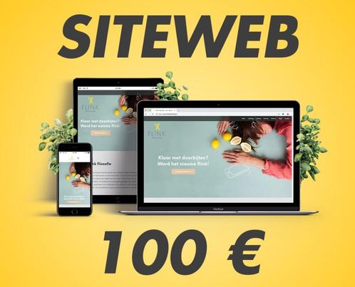Site Web 100 euro, Antiquités & Art, Art | Autres Art, Enlèvement ou Envoi