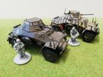 2 Duitse diecast pantserwagens in schaal 1/43., Enlèvement ou Envoi