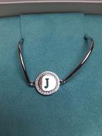 Bracelet lettre "J". Neuf, Bijoux, Sacs & Beauté, Bracelets, Enlèvement ou Envoi, Neuf
