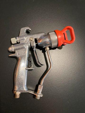 Graco alpha plus air assisted spuitpistool beschikbaar voor biedingen