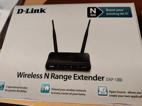D-Link DAP-1360-repeater, Computers en Software, WiFi-versterkers, Nieuw, Ophalen of Verzenden