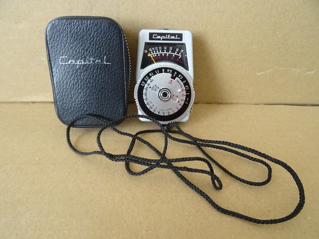 Vintage belichtingsmeter Capital belichtingsmeter Japan 1965, Audio, Tv en Foto, Fotocamera's Analoog, Gebruikt, Compact, Overige Merken