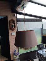 Hanglamp, stof  tope, 50 cm hoogte met onderaan kunst hanger, Ophalen, Stof