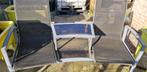 duo tuinbank, Tuin en Terras, Tuinbanken, Ophalen, Gebruikt, Aluminium