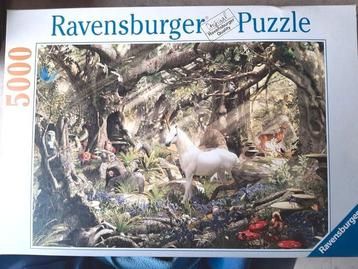 Puzzle Ravensburger 5000 pièces Fantaisie beschikbaar voor biedingen