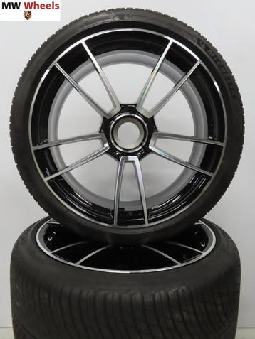 Originele Porsche 911 992 Turbo 21 inch velgen winterbanden beschikbaar voor biedingen