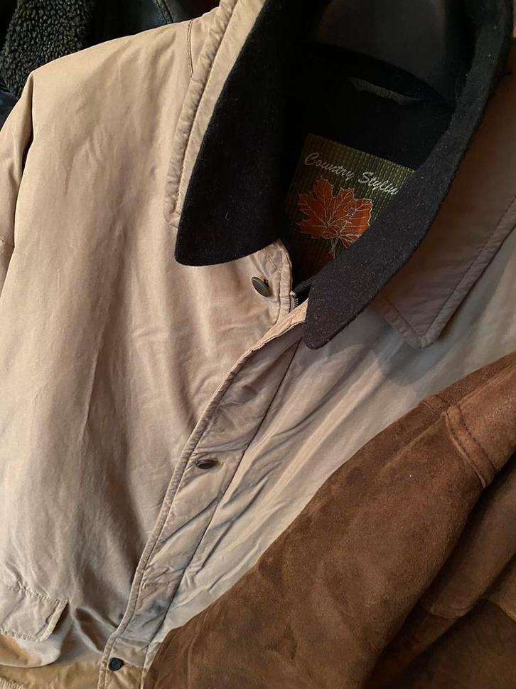 ZEER MOOIE HERENVEST PARKA JAS, Kleding | Heren, Jassen | Winter, Zo goed als nieuw, Ophalen of Verzenden