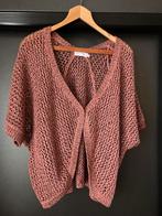 Gilet in oud roze en zwart, Kleding | Dames, Ophalen of Verzenden, Maat 46/48 (XL) of groter