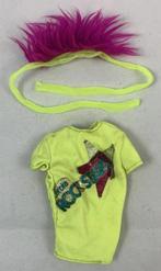 Barbie and the Rockers Diva 1985 outfit pop T-shirt Haarband, Verzenden, Zo goed als nieuw, Pop
