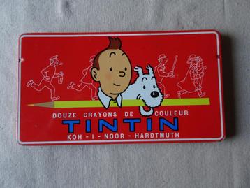 Doos met 12 Koh-I-Noor-Hardtmuth potloden - Kuifje beschikbaar voor biedingen