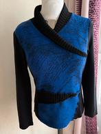 Blauwe en zwarte trui — Armand Thiery maat 2, Kleding | Dames, Ophalen of Verzenden, Zo goed als nieuw