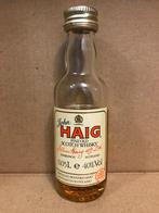 John Haig - Scotch Whisky - Mignonnette d'alcool - 5 cl, Collections, Autres types, Utilisé, Enlèvement ou Envoi, Autres régions