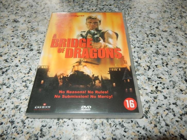 nr.1005- Dvd: a bridge of dragons - actie, Cd's en Dvd's, Dvd's | Actie, Zo goed als nieuw, Actie, Vanaf 16 jaar, Ophalen of Verzenden