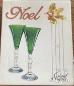 2 verres vert Cristal D’Arques, Collections, Autres types, Neuf